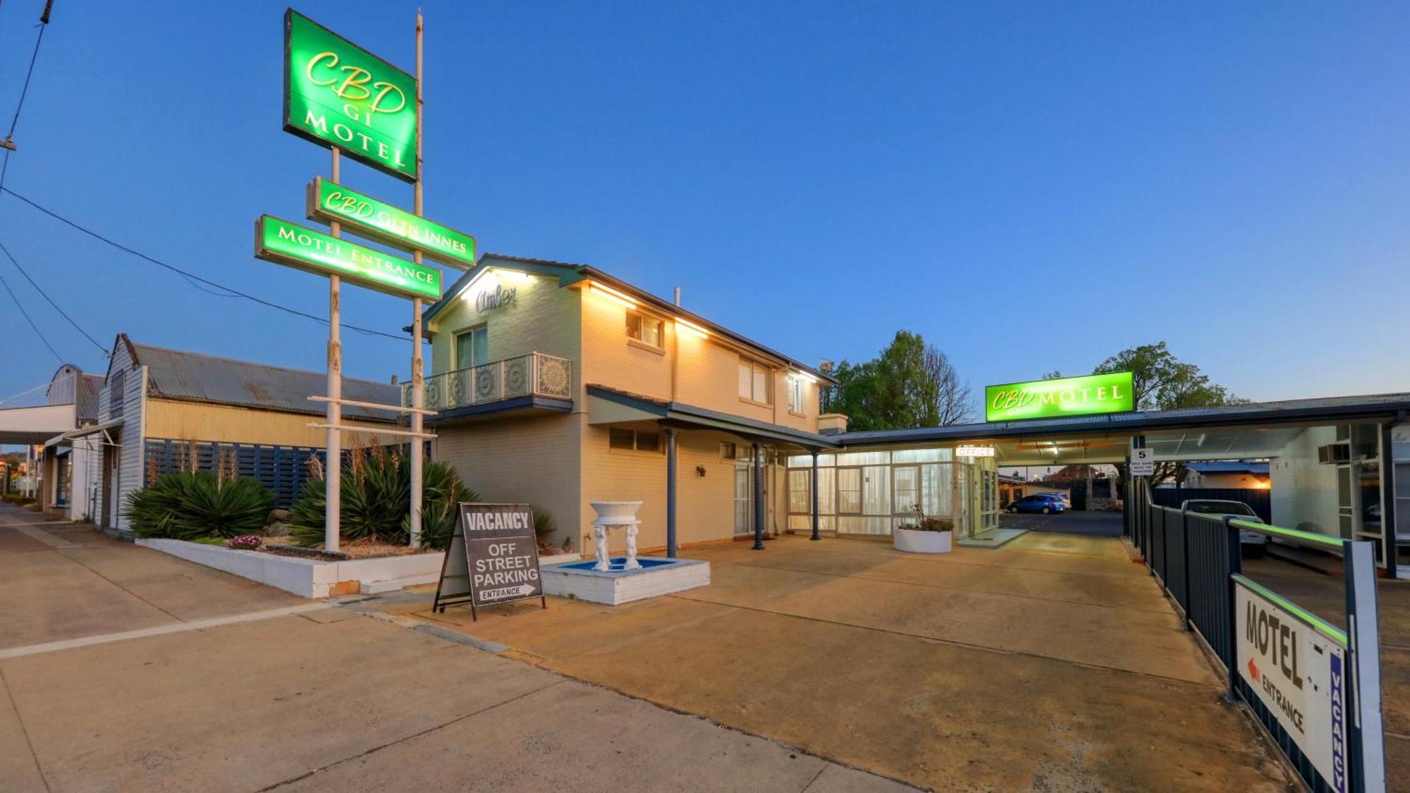 Cbd Gi Motel Glen Innes Exteriör bild